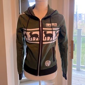 LAMB 2008 zip up sport hoodie